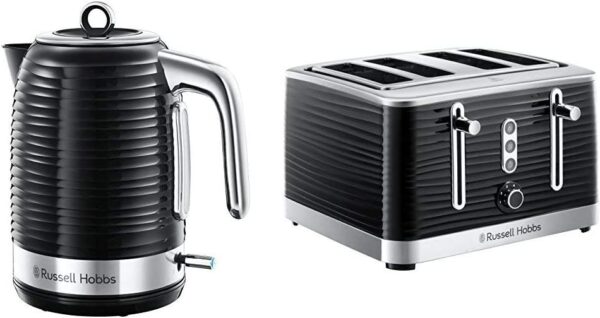 Russell Hobbs Electric Kettle with 4 Slice Toaster